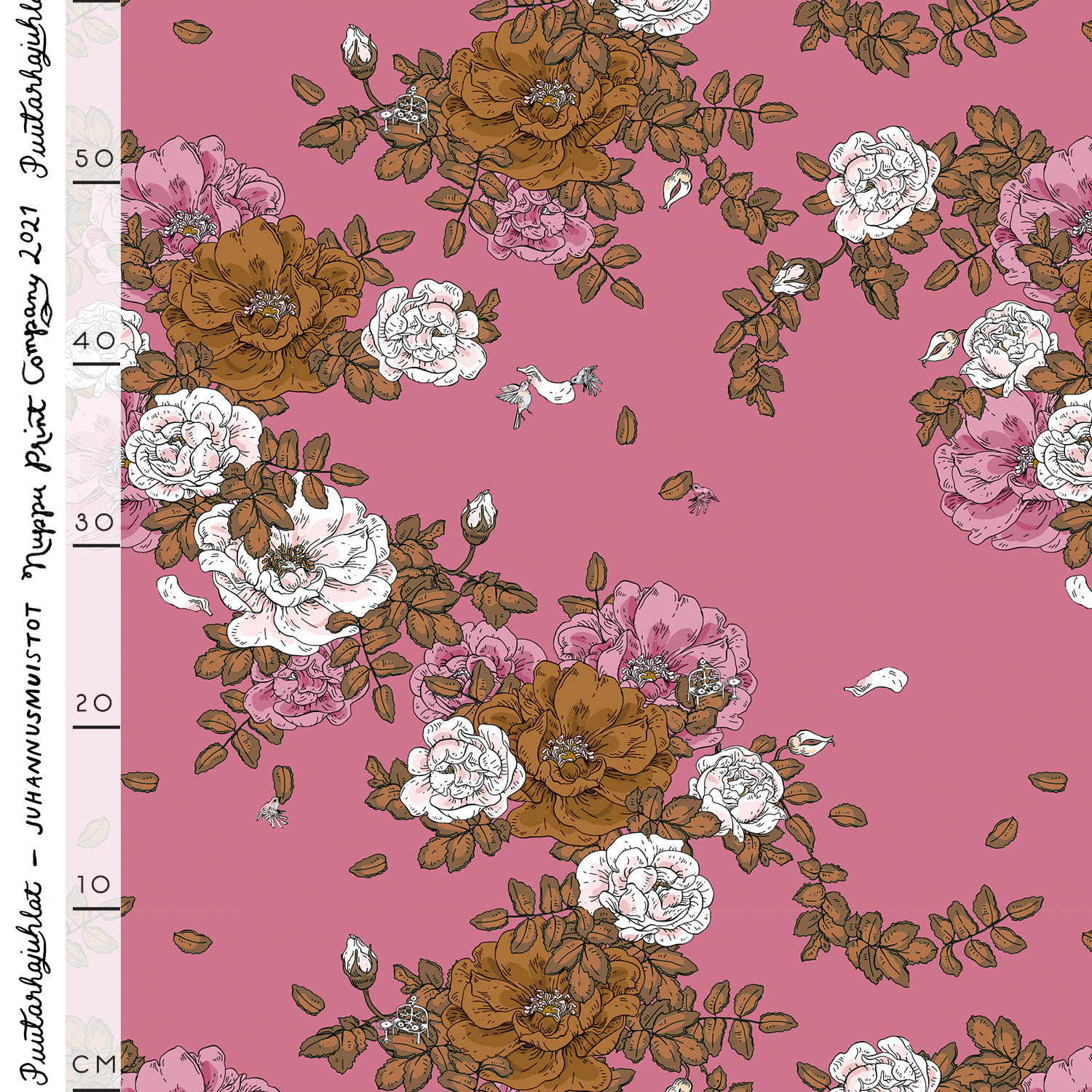 Juhannusmuistot luomutrikoo, iltarusko