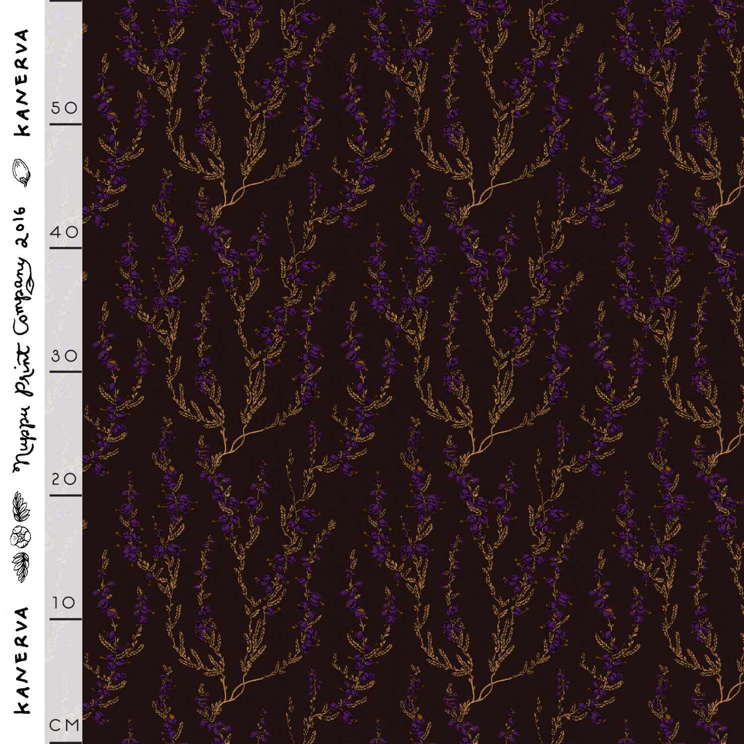 Kanerva luomutrikoo, suklaa