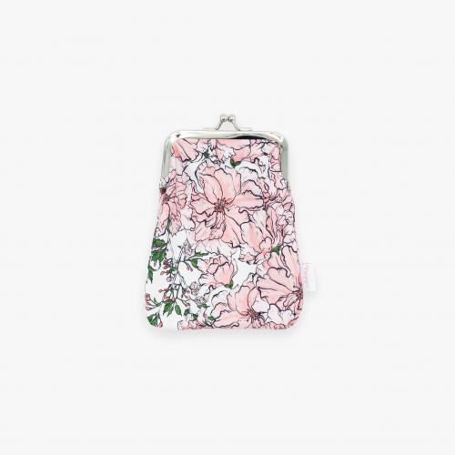 Kirsikkajuhla small kiss-lock purse, nude