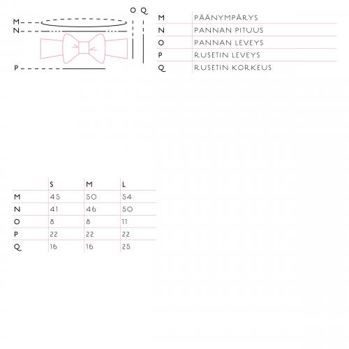 Rusettipanta vauvalle