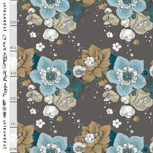 II klass Sydäntalvi organic jersey, cement-autumn