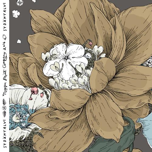 II-laatu Sydäntalvi luomutrikoo, laasti-syksy