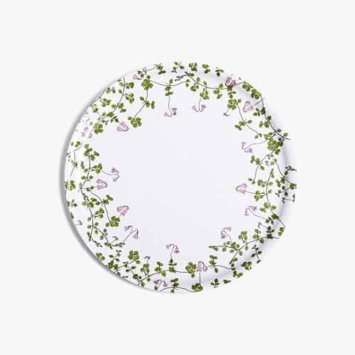 Vanamo tray circular, white