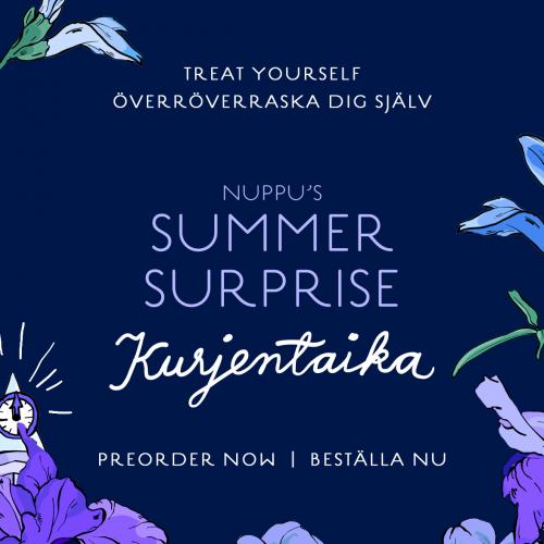 Nupun kesäyllätys 2025! Kurjentaika navy, trikoo 1,5 m