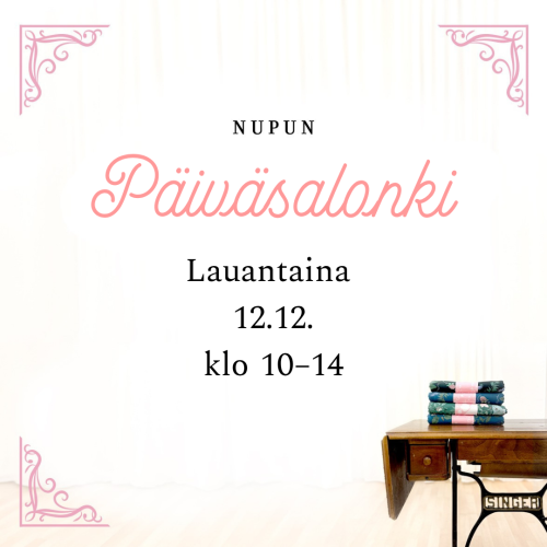 Päiväsalonki la 12.12.