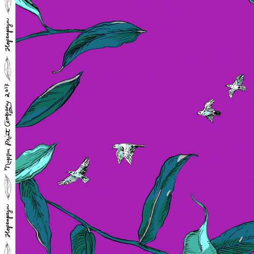 Hopeapaju urheilutrikoo pehmeä, lila