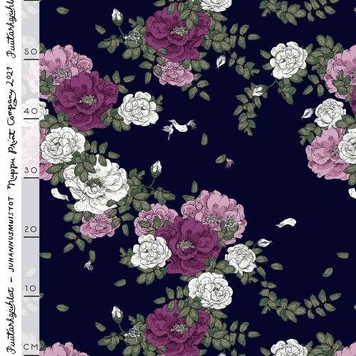 Juhannusmuistot pellava, muste