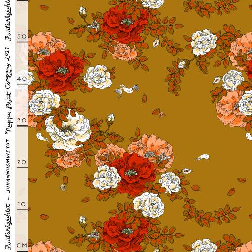 Juhannusmuistot organic jersey, ochre