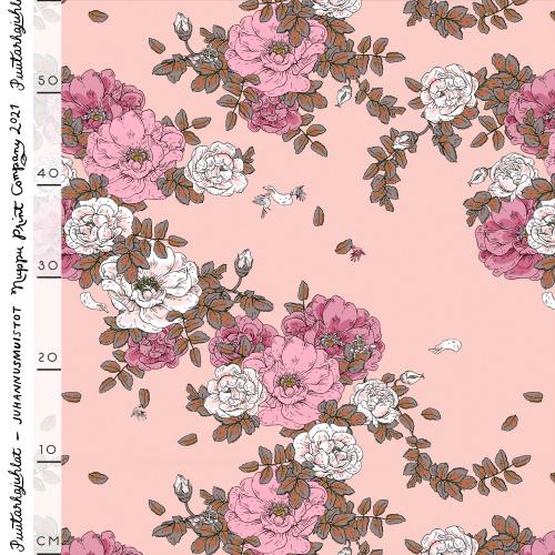 Juhannusmuistot thin cotton satin, dawn