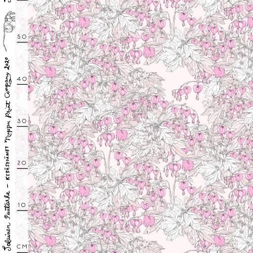 Kesäsydämet sports jersey sleek, pale pink