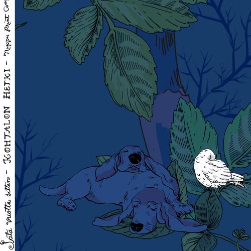 Kohtalon hetki luomutrikoo, sininen