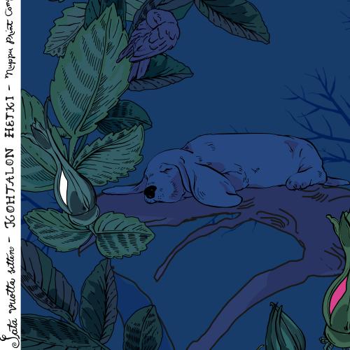 Kohtalon hetki luomutrikoo, sininen