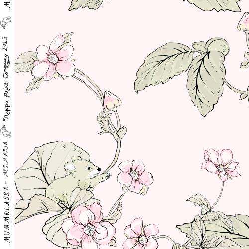 Mesimarja urheilutrikoo liukas, hento vaaleanpunainen