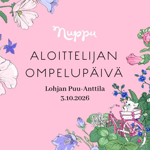 Nupun ompelupäivä – Aloittelijalle!