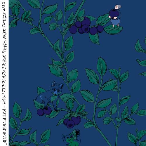 Mustikkapaikka urheilutrikoo pehmeä, sininen