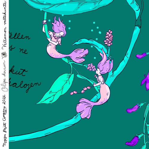 Olipa kerran urheilutrikoo liukas, merenvihreä