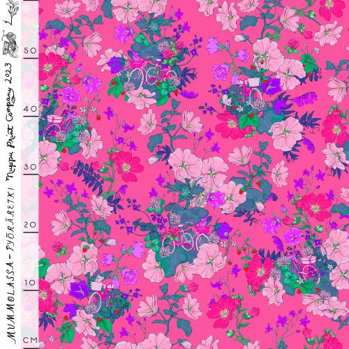 Pyöräretki sports jersey soft, super pink