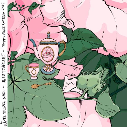 Ristiäiset luomutrikoo, sammaleenvihreä