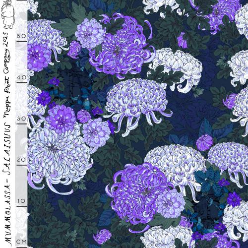 Salaisuus luomutrikoo, yönsininen-lila