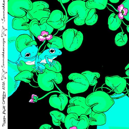 Sammakkoarmeija urheilutrikoo liukas, musta