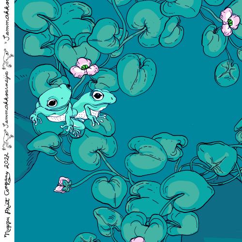 Sammakkoarmeija urheilutrikoo pehmeä, turkoosi