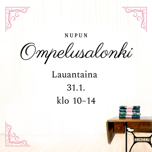Ompelusalonki la 31.1.