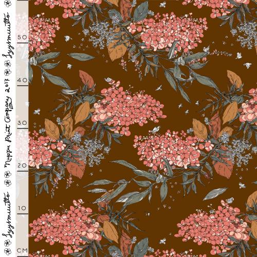 Syysmuutto organic jersey, cognac