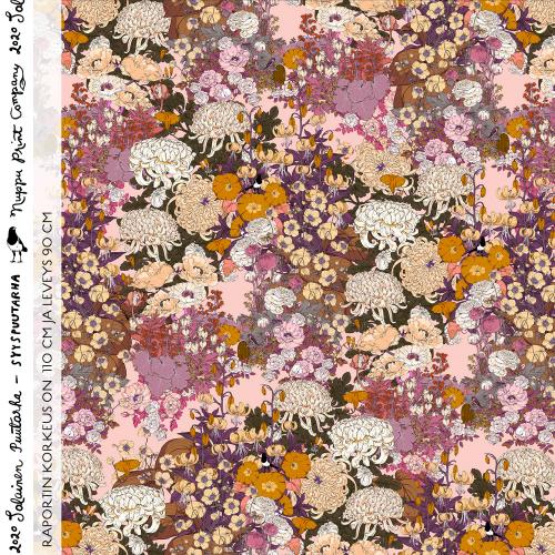 Syyspuutarha organic jersey, sunrise