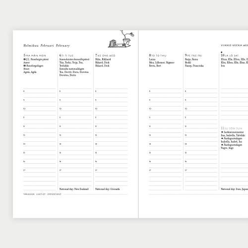 Tähdet planner 2025