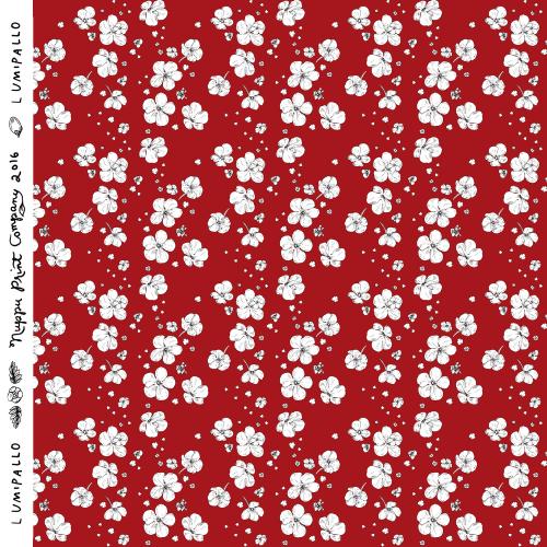 Lumipallo organic french terry, red