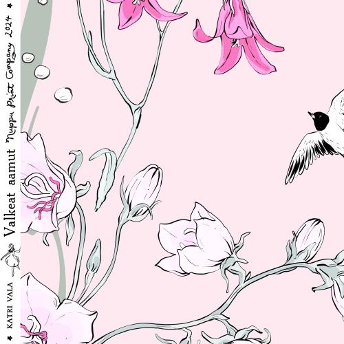 Valkeat aamut urheilutrikoo liukas, hento vaaleanpunainen