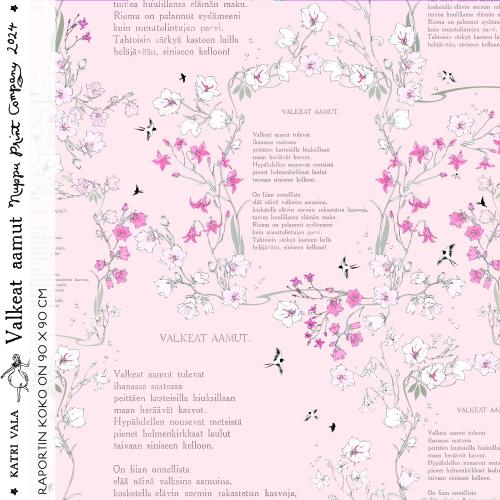 Valkeat aamut sports jersey sleek, light pink