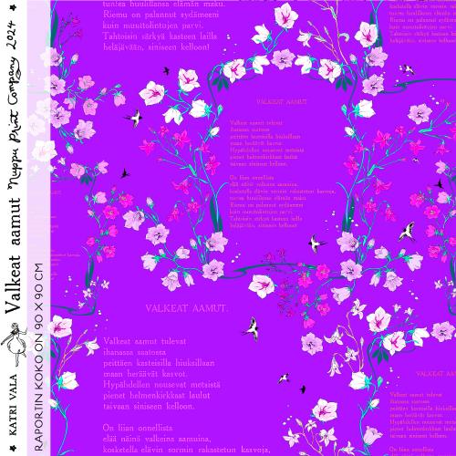 Valkeat aamut sports jersey sleek, purple