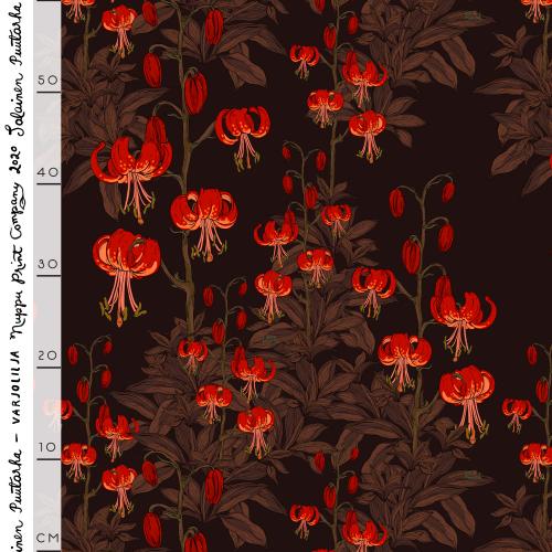 Varjolilja mjuka sporttrikå, chocolate