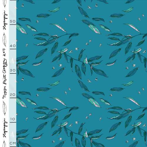 Hopeapaju urheilutrikoo pehmeä, turkoosi