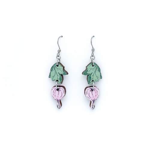 Särkynyt sydän earrings, two-piece