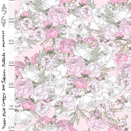 Pionipilvi urheilutrikoo liukas, hento vaaleanpunainen