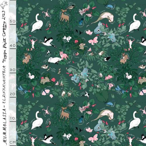 Eläinhavaintoja urheilutrikoo liukas, lempeä vihreä