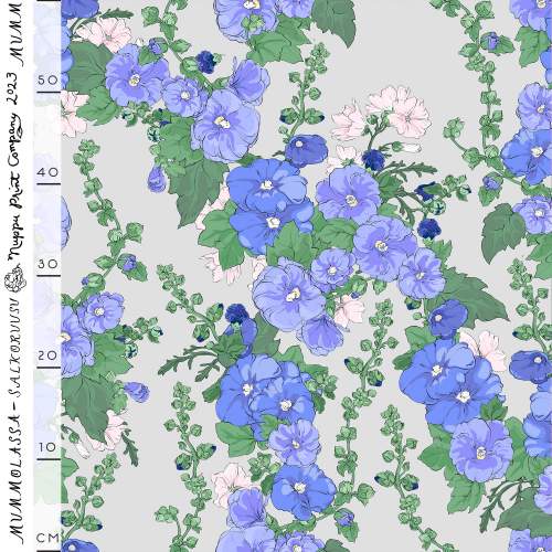 Salkoruusu luomutrikoo, varjonharmaa