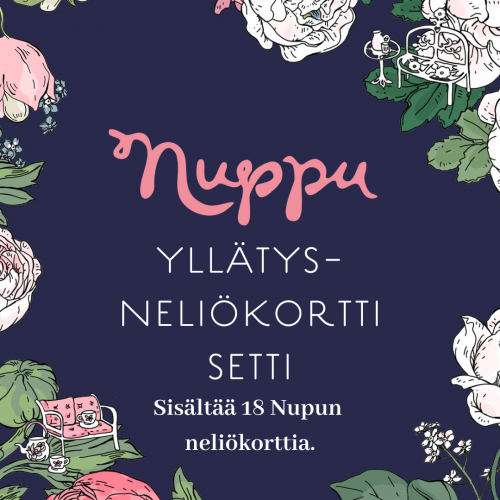 Yllätysneliökorttisetti, 15 kpl 