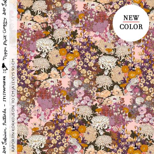 Syyspuutarha luomutrikoo, aamurusko