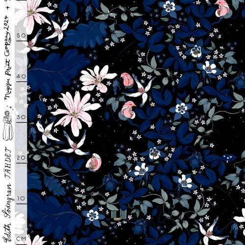 Tähdet slät sporttrikå, black