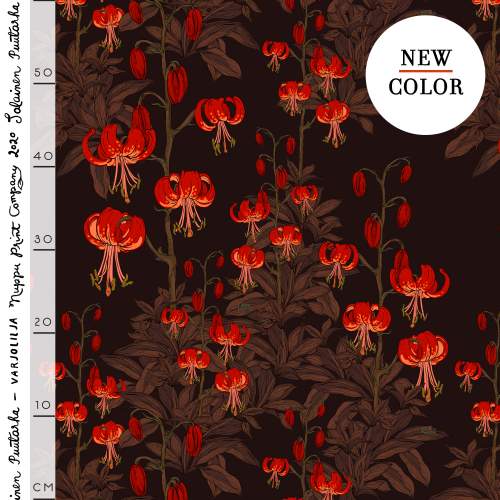 Varjolilja urheilutrikoo pehmeä, suklaa