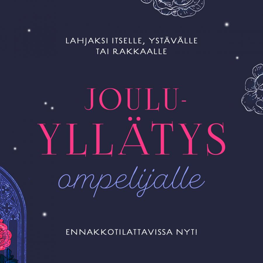 Lahja itselle 2024! Ompelijan jouluyllätys, trikoo 2,5 m 