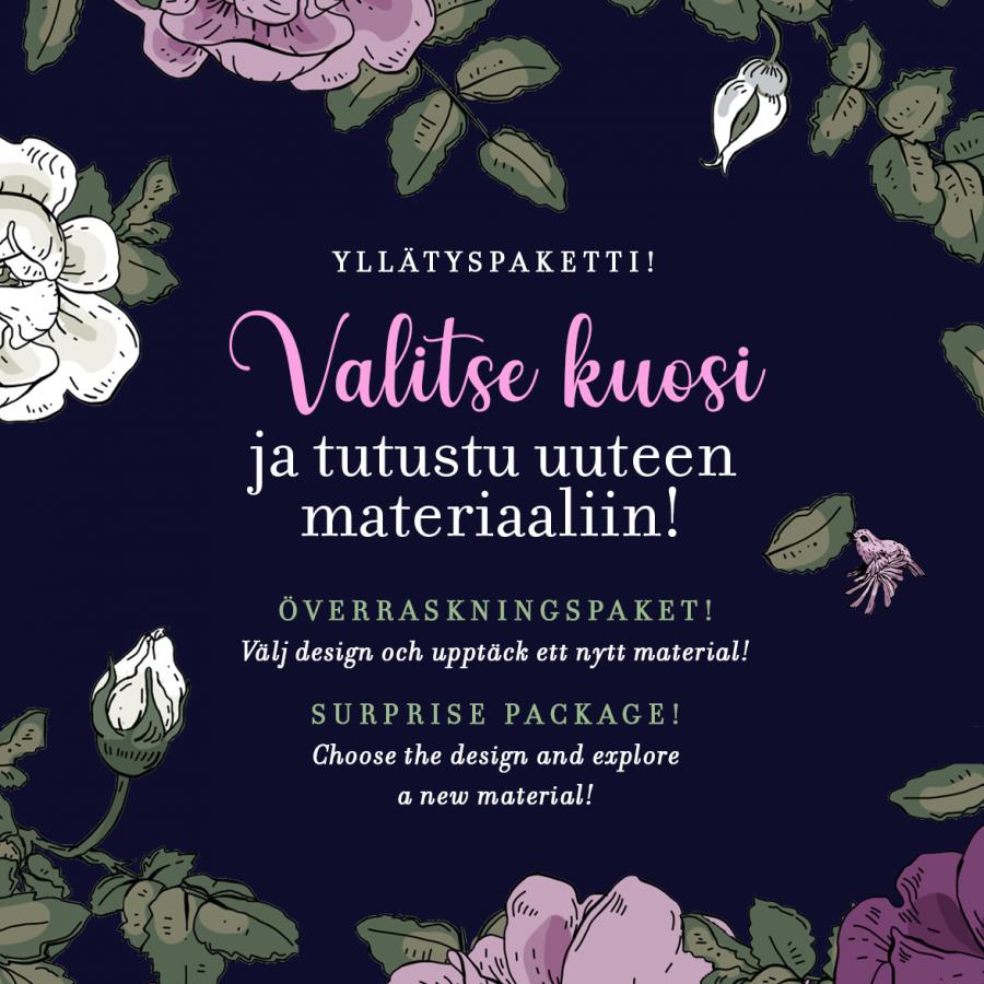 Yllätyspaketti Vanamo muste 1,5 m