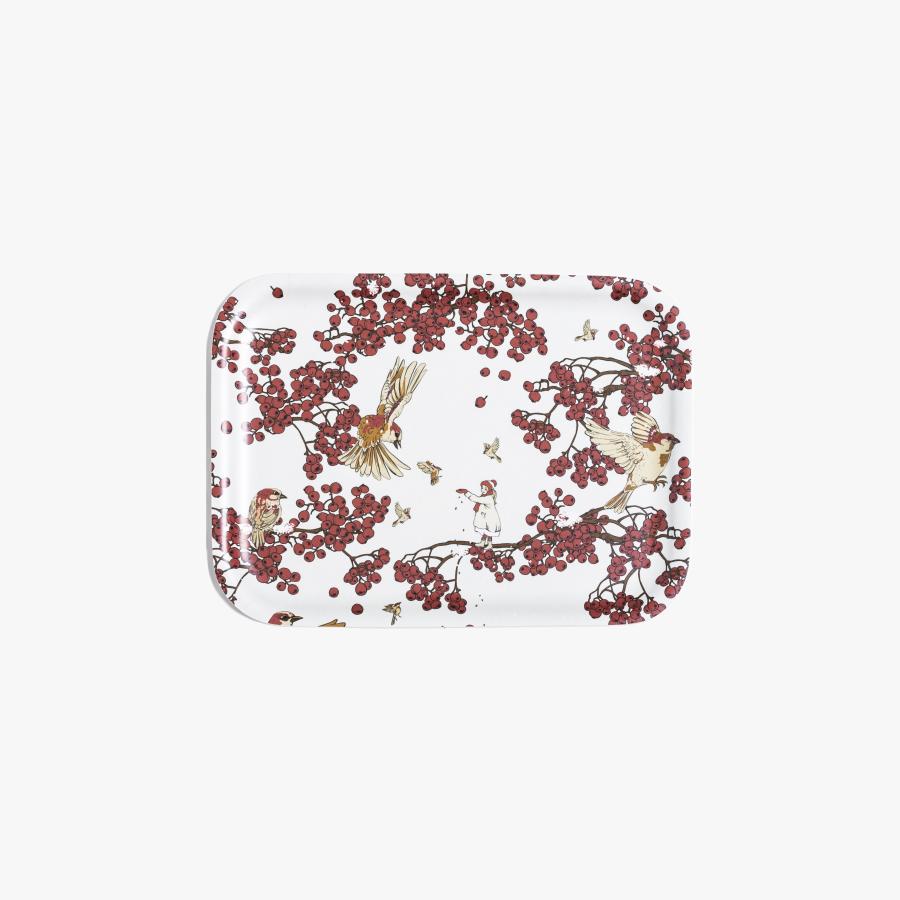 II-laatu Varpunen tarjotin pieni