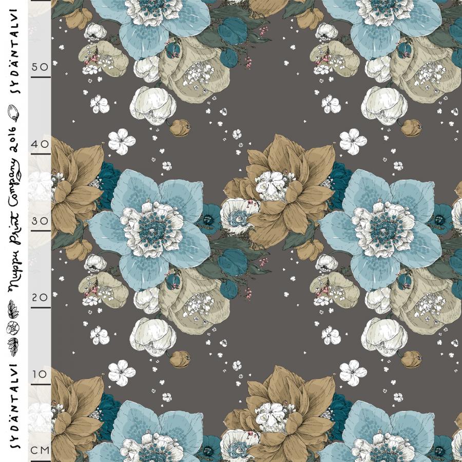 II-laatu Sydäntalvi luomutrikoo, laasti-syksy