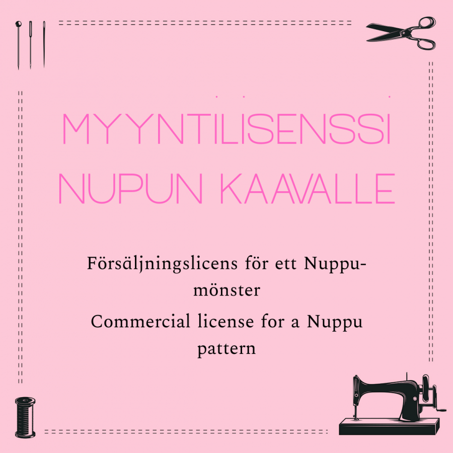 Myyntilisenssi Nupun kaavalle
