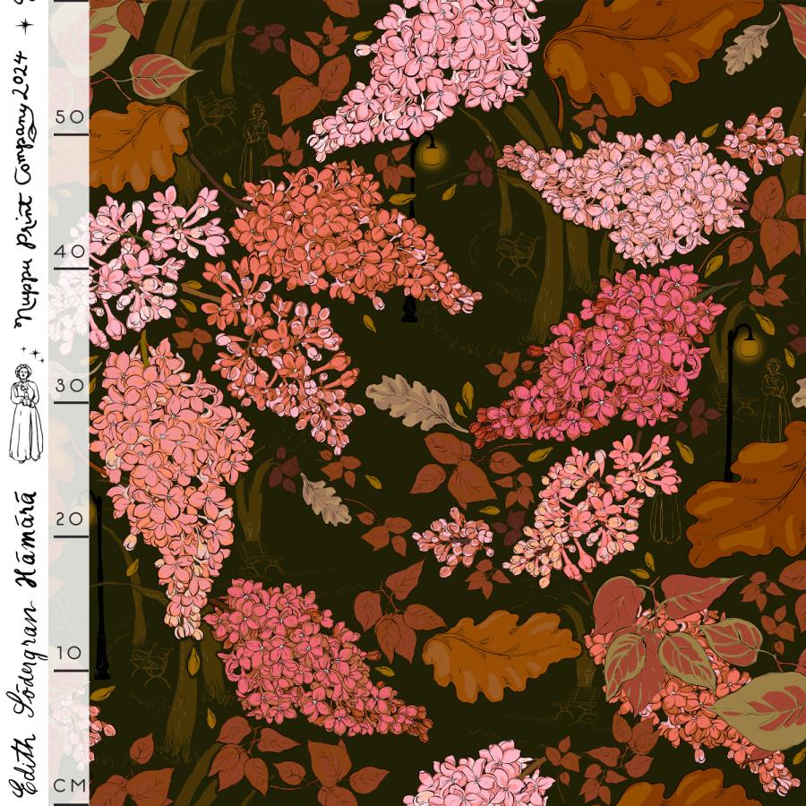 Hämärä luomutrikoo, tumma oliivi