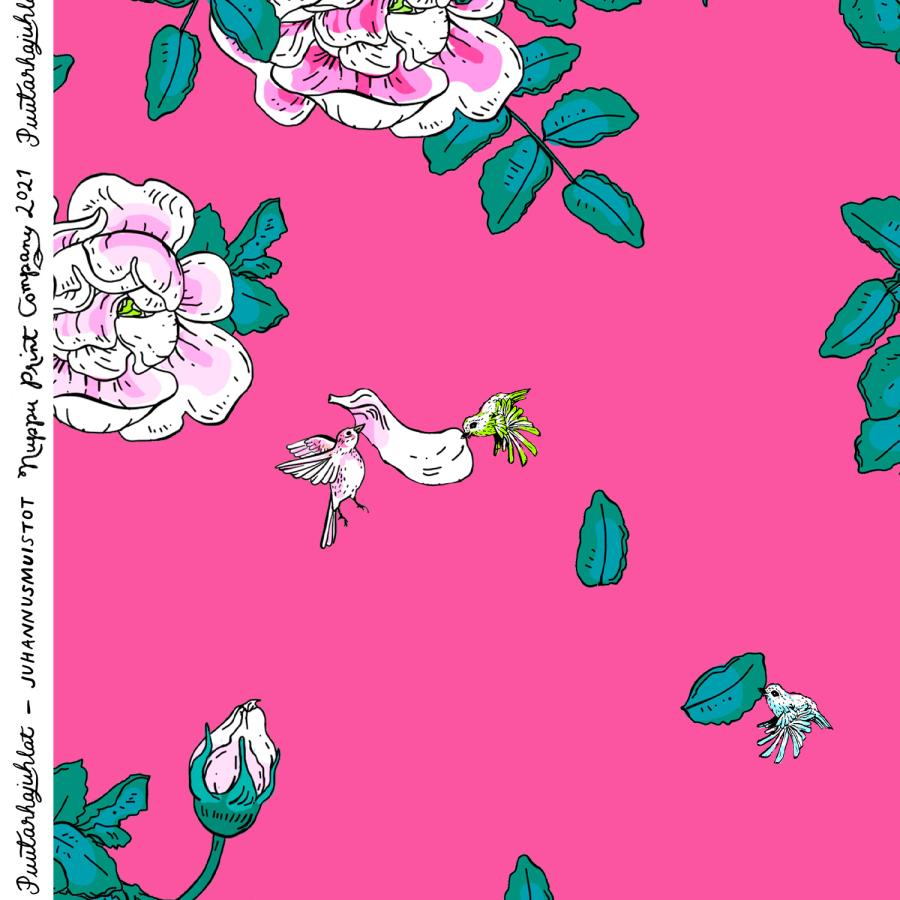 Juhannusmuistot softshell, superpinkki